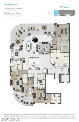 Picture of 4810 Pelican Colony Blvd 2101, Bonita Springs, FL 34134