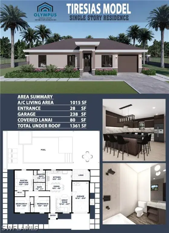 Picture of 421 Paddock St, Lehigh Acres FL 33974