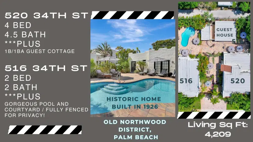 Picture of 516-520 34Th Street, West Palm Beach FL 33407