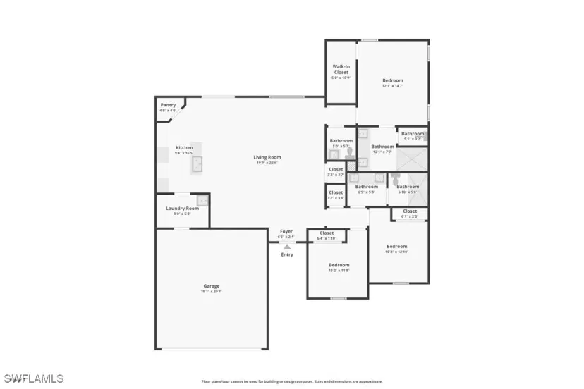 Picture of 166 Fremont Ave S, Lehigh Acres FL 33974