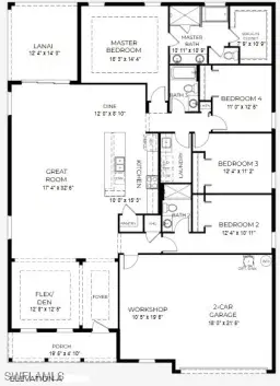 Picture of 821 Whispering Pines Rd, Cape Coral, FL 33993
