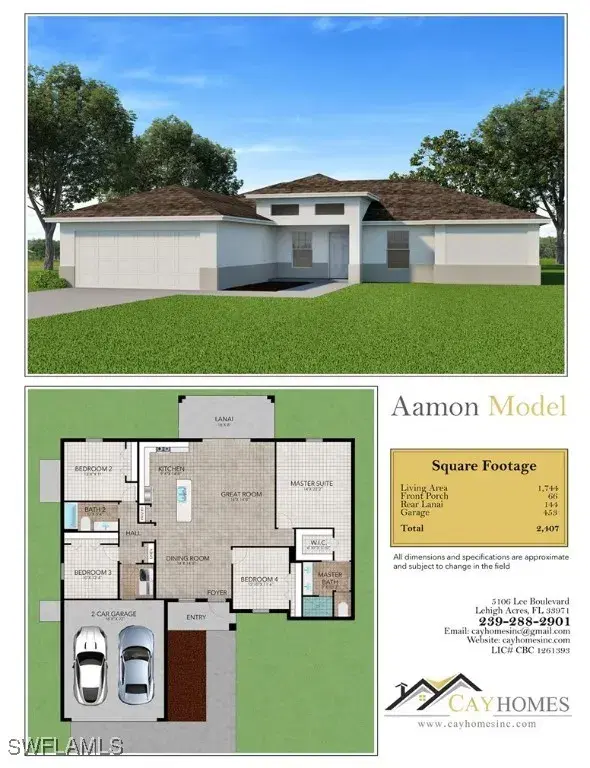 Picture of 479 Woodman Dr, Lehigh Acres FL 33972