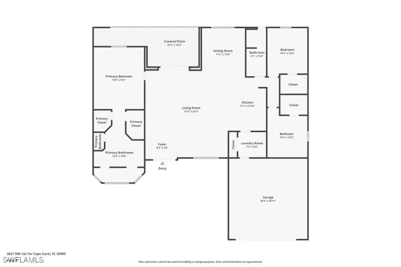 Picture of 3621 NW 1St Ter, Cape Coral FL 33993