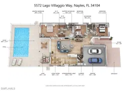 Picture of 5572 Lago Villaggio Way, Naples, FL 34104