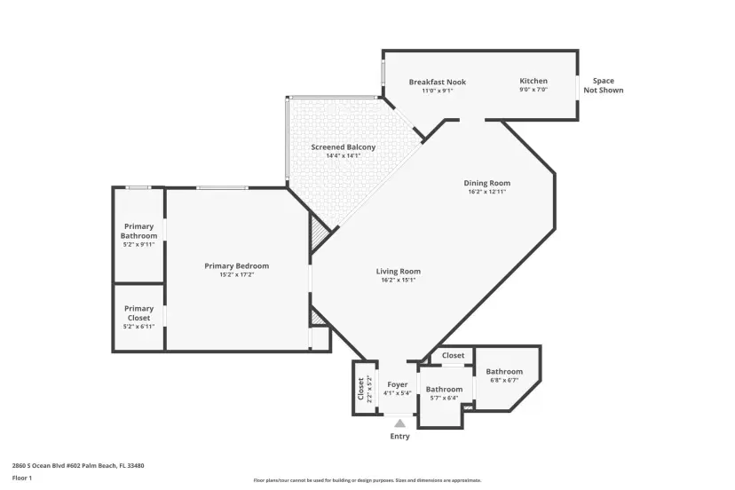 Picture of 2860 S Ocean Boulevard 602, Palm Beach FL 33480