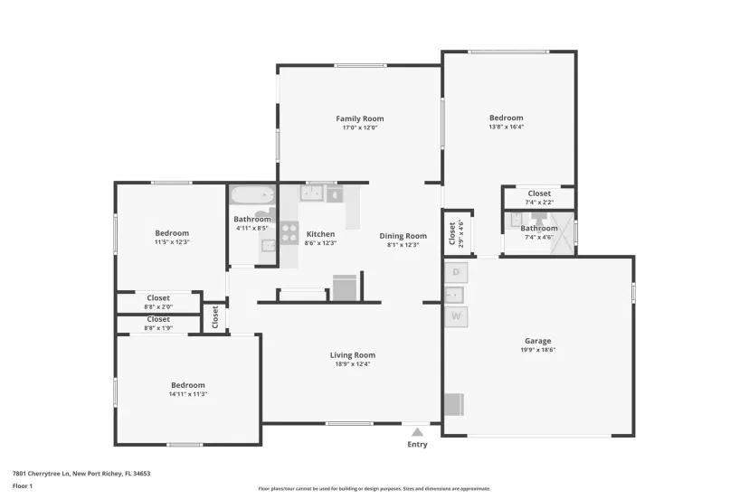 Picture of 7801 Cherrytree Ln, New Port Richey FL 34653