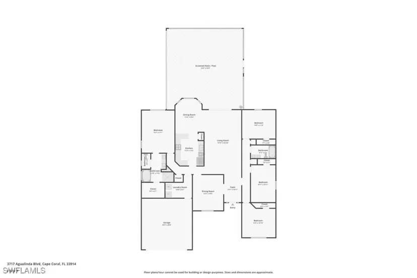 Picture of 3717 Agualinda Blvd, Cape Coral FL 33914