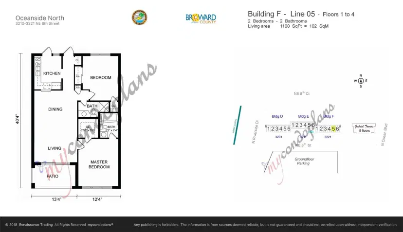Picture of 3221 NE 8Th St 305F, Pompano Beach FL 33062