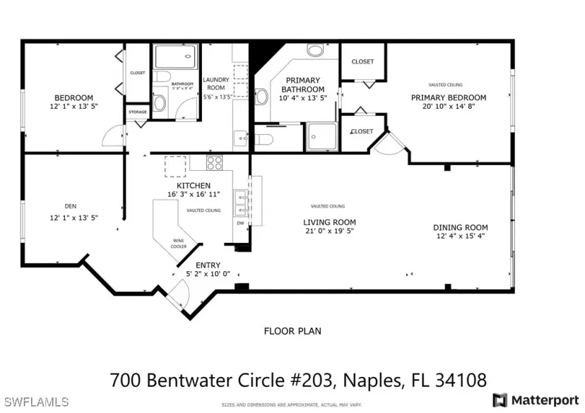 Picture of 700 Bentwater Cir 203, Naples FL 34108
