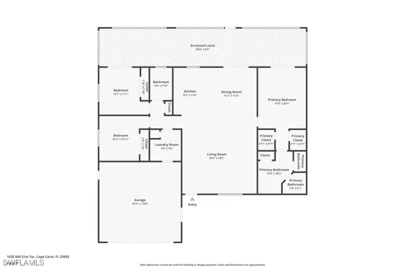 Picture of 1025 NW 21St Ter, Cape Coral FL 33993