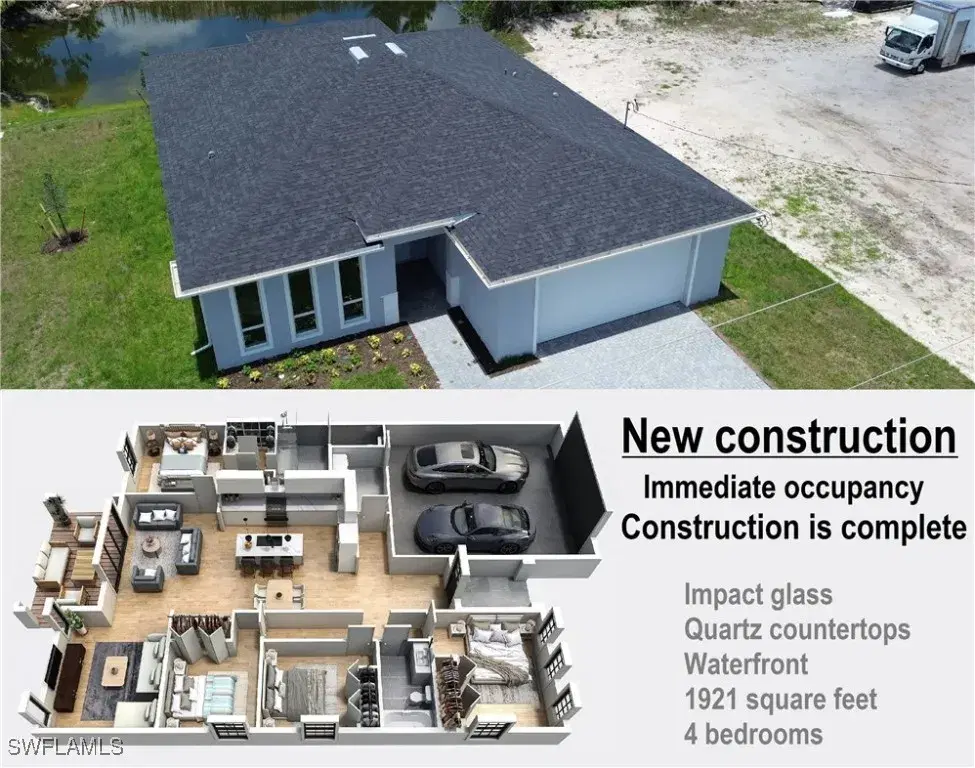 Picture of 1519 NE 36Th Ln, Cape Coral, FL 33909