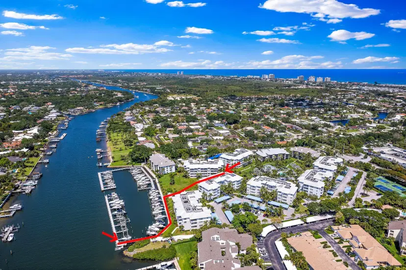 Picture of 411 Bay Colony Drive N & Slip # 32, Juno Beach FL 33408