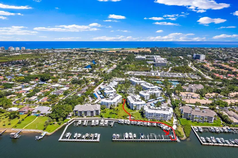 Picture of 411 Bay Colony Drive N & Slip # 32, Juno Beach FL 33408
