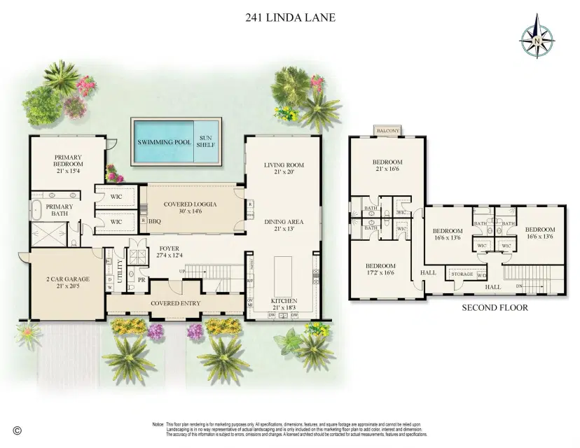 Picture of 241 Linda Lane, West Palm Beach FL 33405
