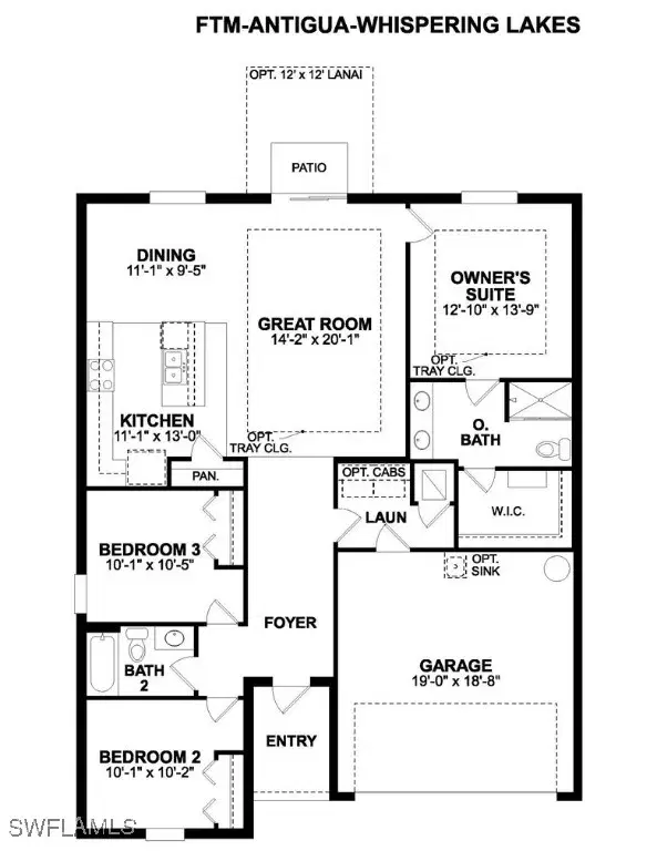 Picture of 654 Lakeside Oasis Ave, Lehigh Acres FL 33974