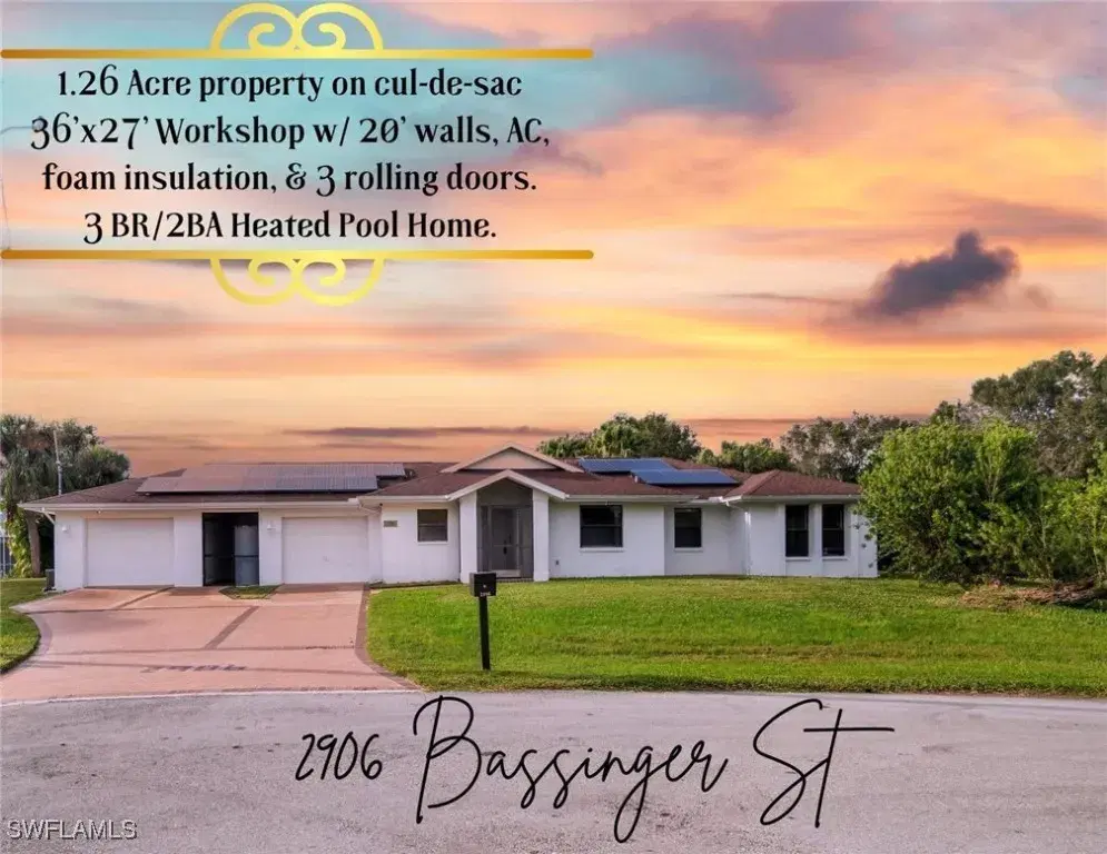 Picture of 2906 Bassinger St, Lehigh Acres, FL 33972