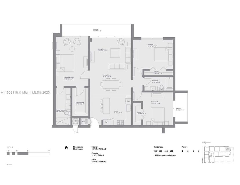 Picture of 3034 Oak Avenue # 508, Coconut Grove FL 33133