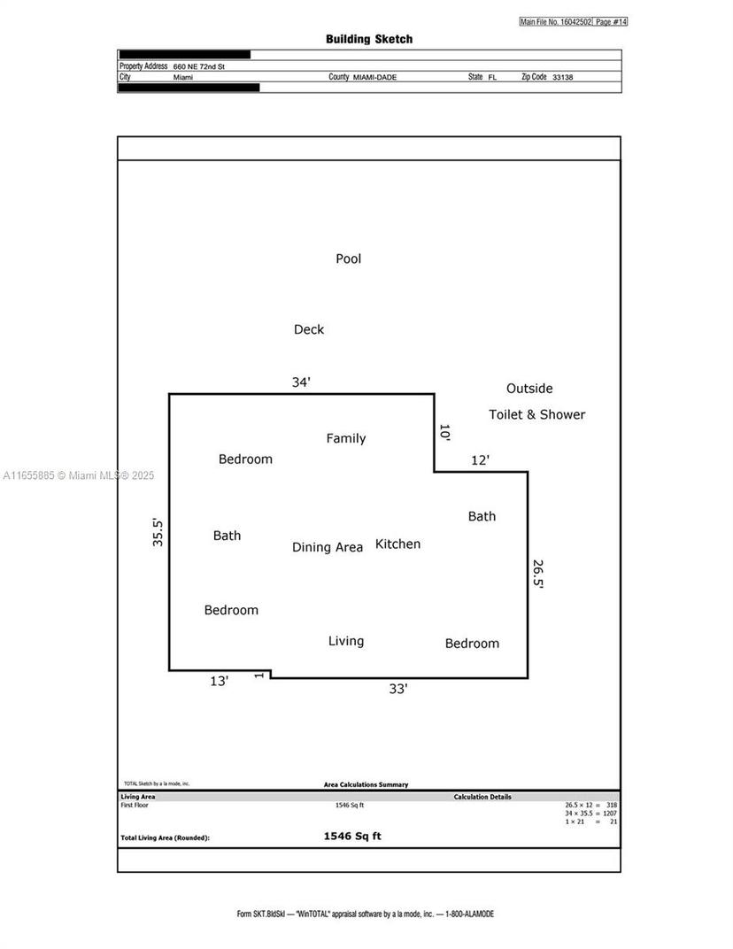 Picture of 660 NE 72Nd St, Miami FL 33138