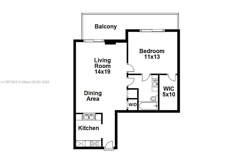 Picture of 900 SW 8Th St # 1110, Miami FL 33130