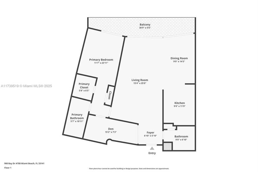 Picture of 900 Bay Dr # 708, Miami Beach FL 33141