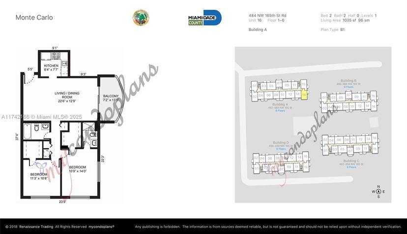 Picture of 484 NW 165Th St Rd # 516, Miami FL 33169