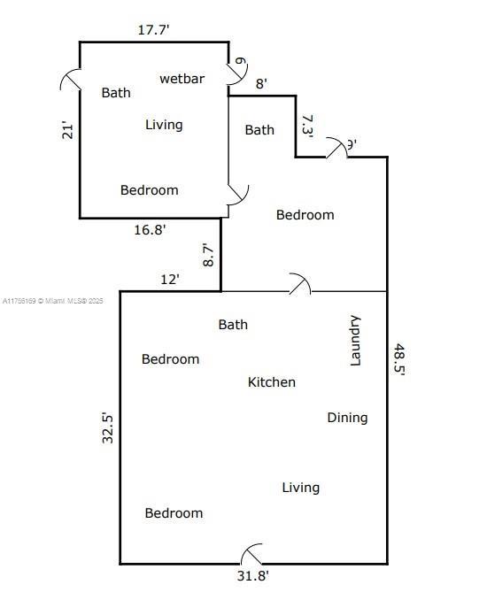 Picture of 10500 NW 32Nd Ct, Miami FL 33147
