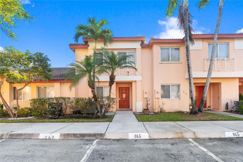 Picture of 863 NW 208Th Ter # 863, Pembroke Pines FL 33029