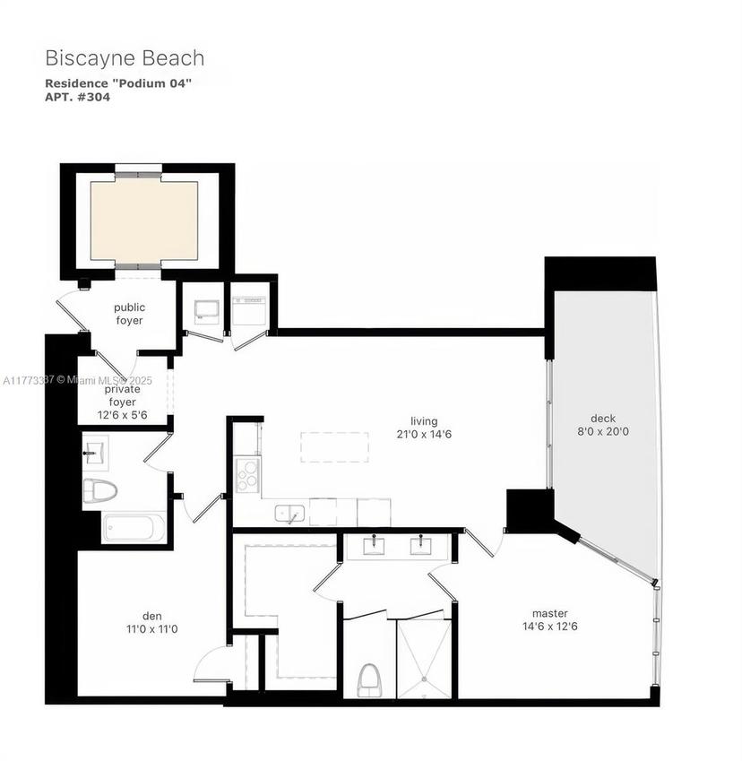 Picture of 2900 NE 7Th Ave # 304, Miami FL 33137