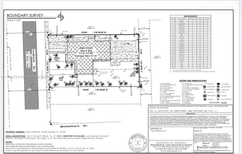 Picture of 325 Ludlam Dr, Miami Springs FL 33166
