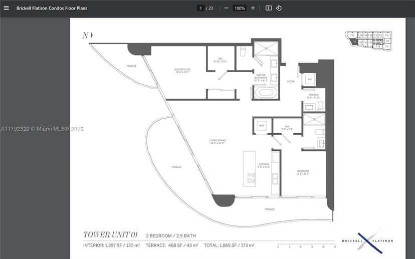 Picture of 1000 Brickell Plz # 2301, Miami FL 33131