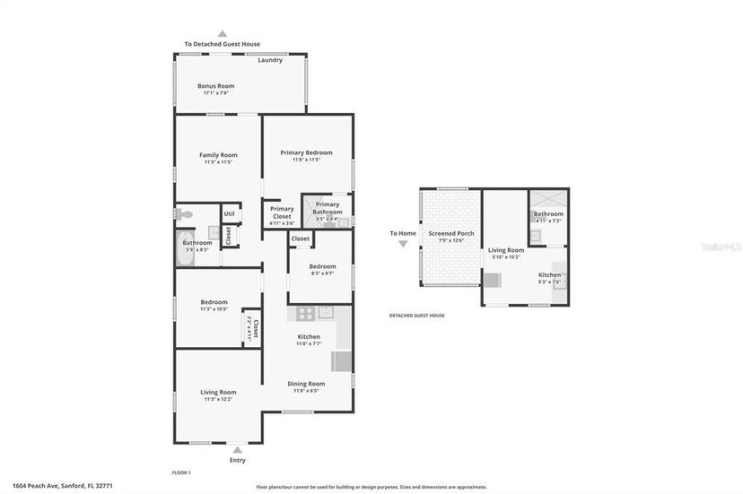 Picture of 1604 Peach Avenue, Sanford FL 32771
