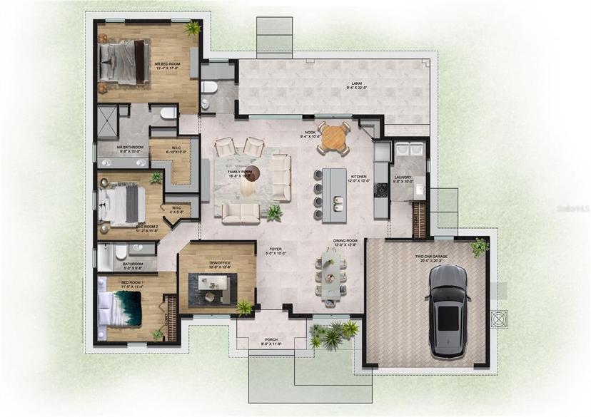 Picture of 4101 Valley Brook Court, Spring Hill FL 34606