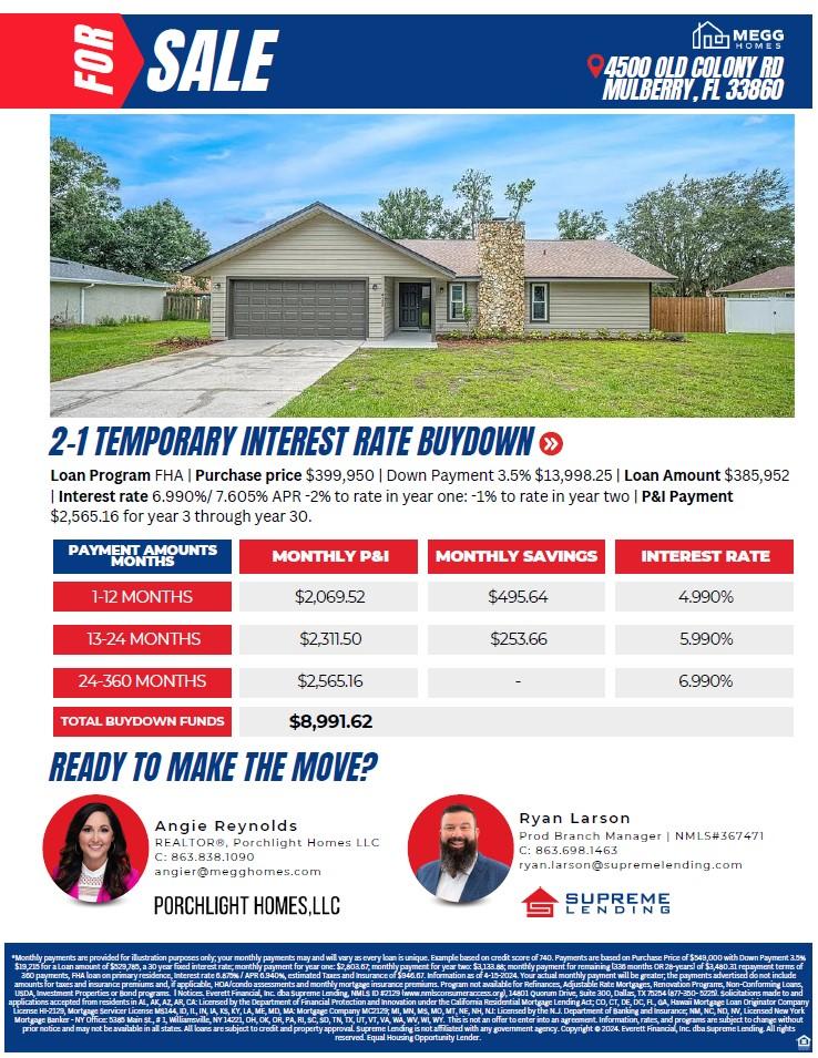 Picture of 4500 Old Colony Road, Mulberry FL 33860