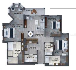 Picture of 14501 Grove Resort Avenue Unit 1507, Winter Garden, FL 34787