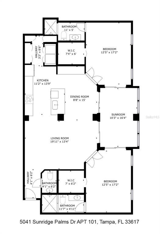 Picture of 5041 Sunridge Palms Drive Unit 101, Tampa FL 33617