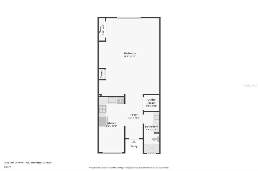Picture of 3506 54Th Drive W Unit 105, Bradenton FL 34210