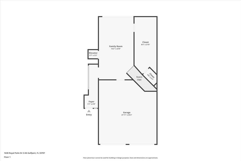 Picture of 1630 Royal Palm Drive S Unit A, St Petersburg FL 33707