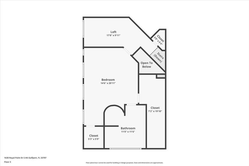 Picture of 1630 Royal Palm Drive S Unit A, St Petersburg FL 33707