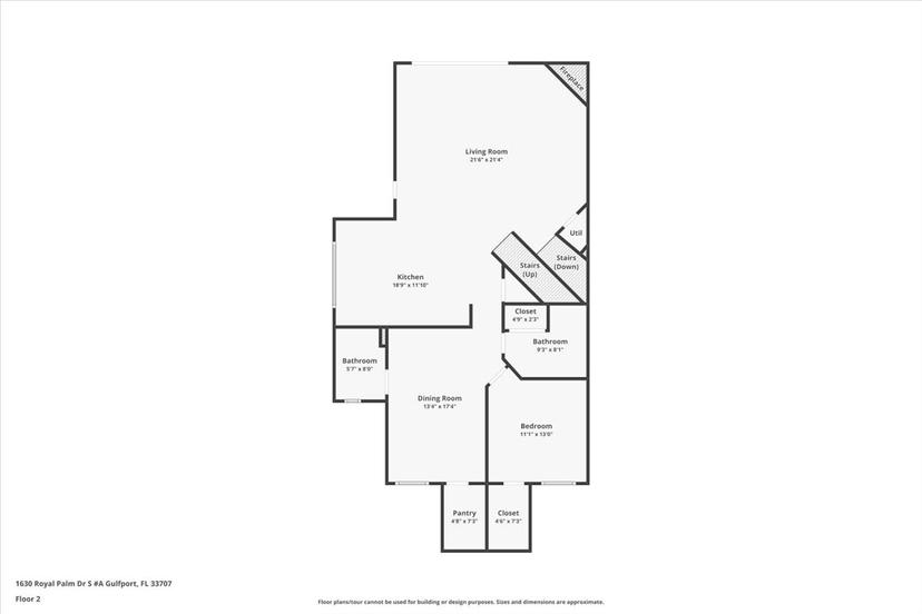 Picture of 1630 Royal Palm Drive S Unit A, St Petersburg FL 33707