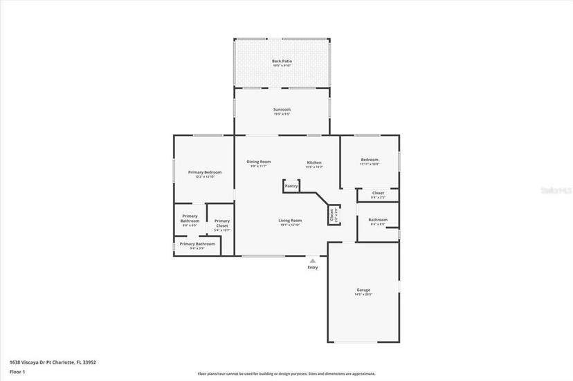 Picture of 1638 Viscaya Drive, Port Charlotte FL 33952
