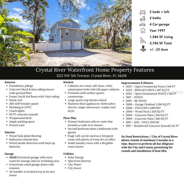 Picture of 1222 NW 5Th Terrace, Crystal River FL 34428