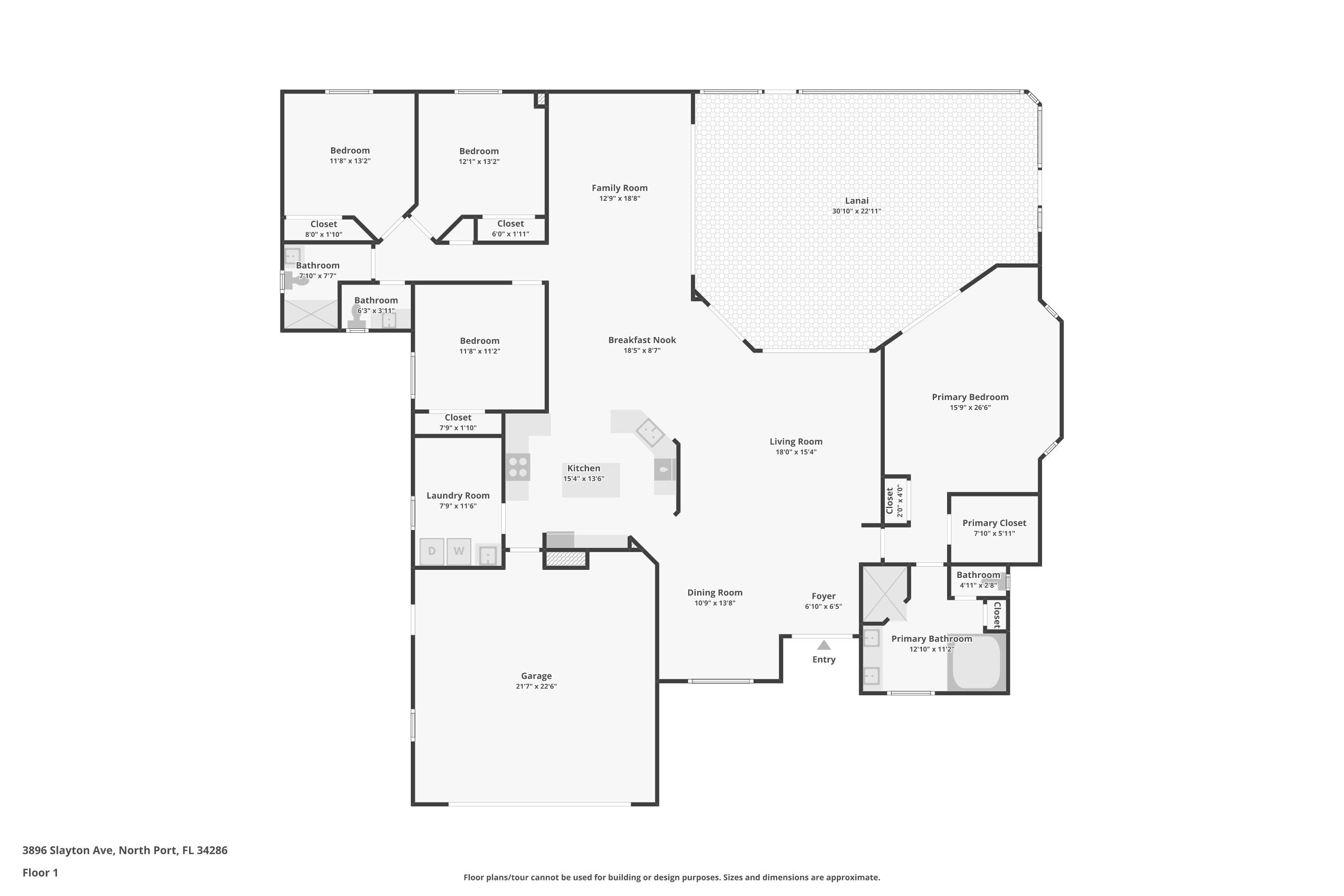 Picture of 3896 Slayton Avenue, North Port, FL 34286