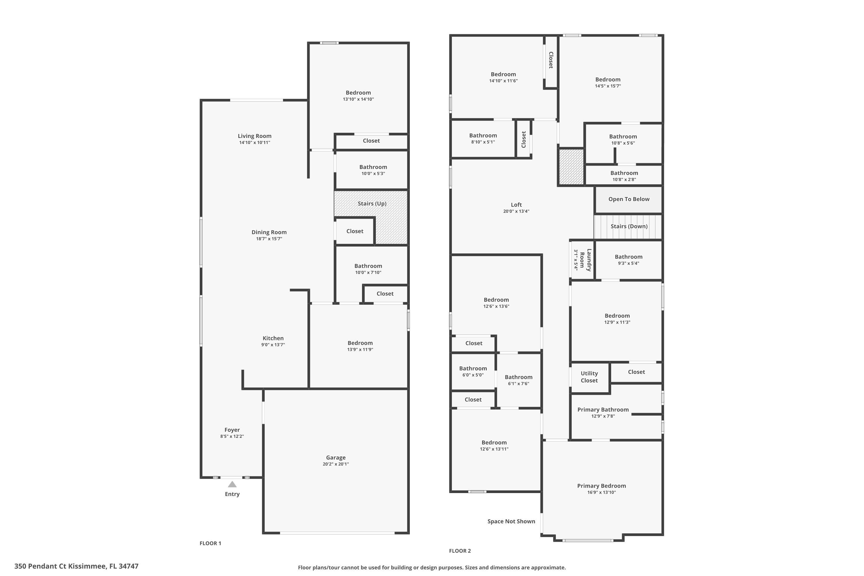Picture of 350 Pendant Court, Kissimmee, FL 34747