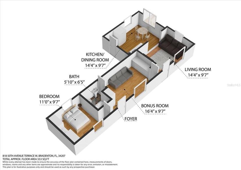 Picture of 818 50Th Avenue Terrace W, Bradenton FL 34207