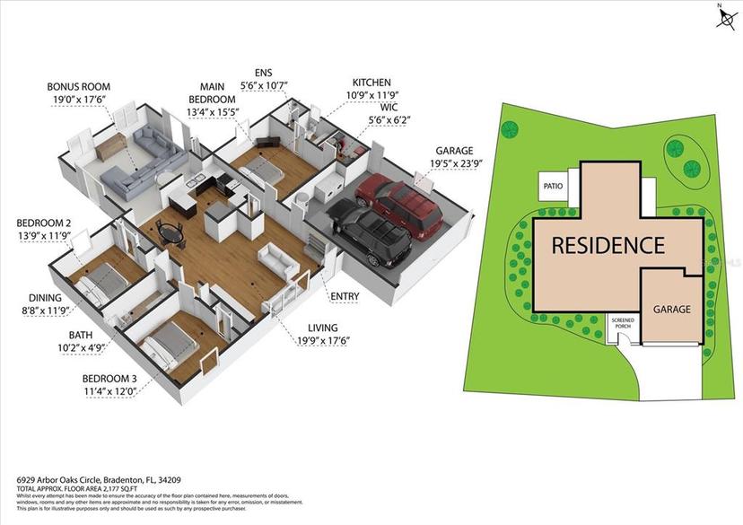 Picture of 6929 Arbor Oaks Circle, Bradenton FL 34209