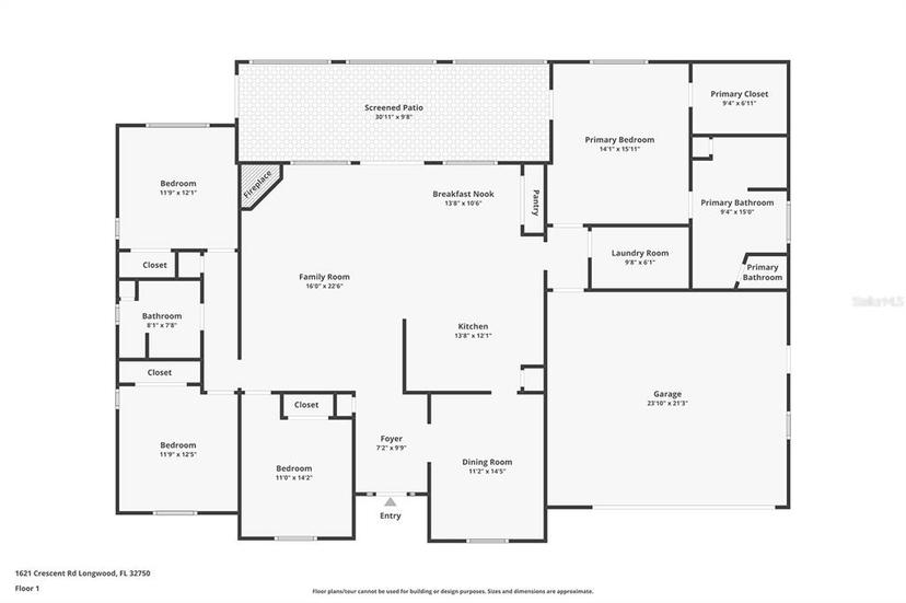Picture of 1621 Crescent Road, Longwood FL 32750