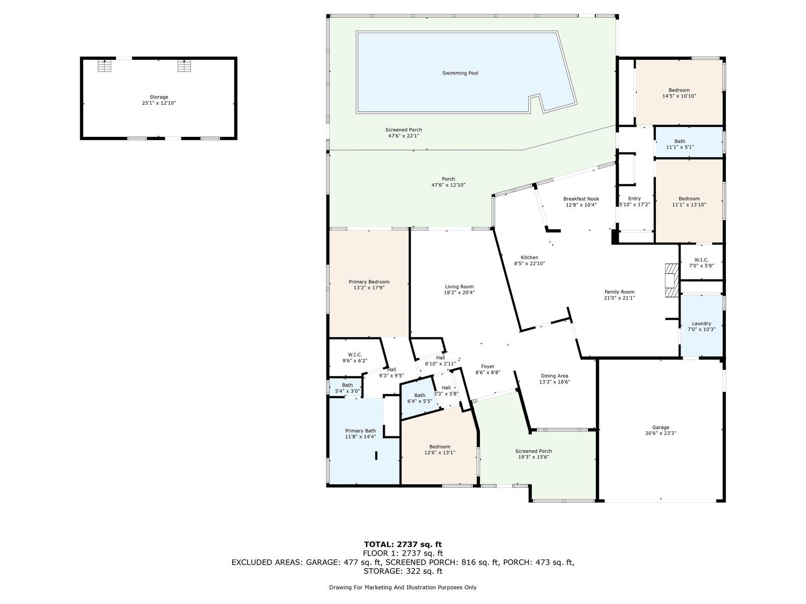 Picture of 2690 E Lake Trail, Tarpon Springs, FL 34688