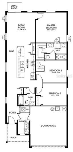 Picture of 3856 Bluethread Way, Poinciana, FL 34759