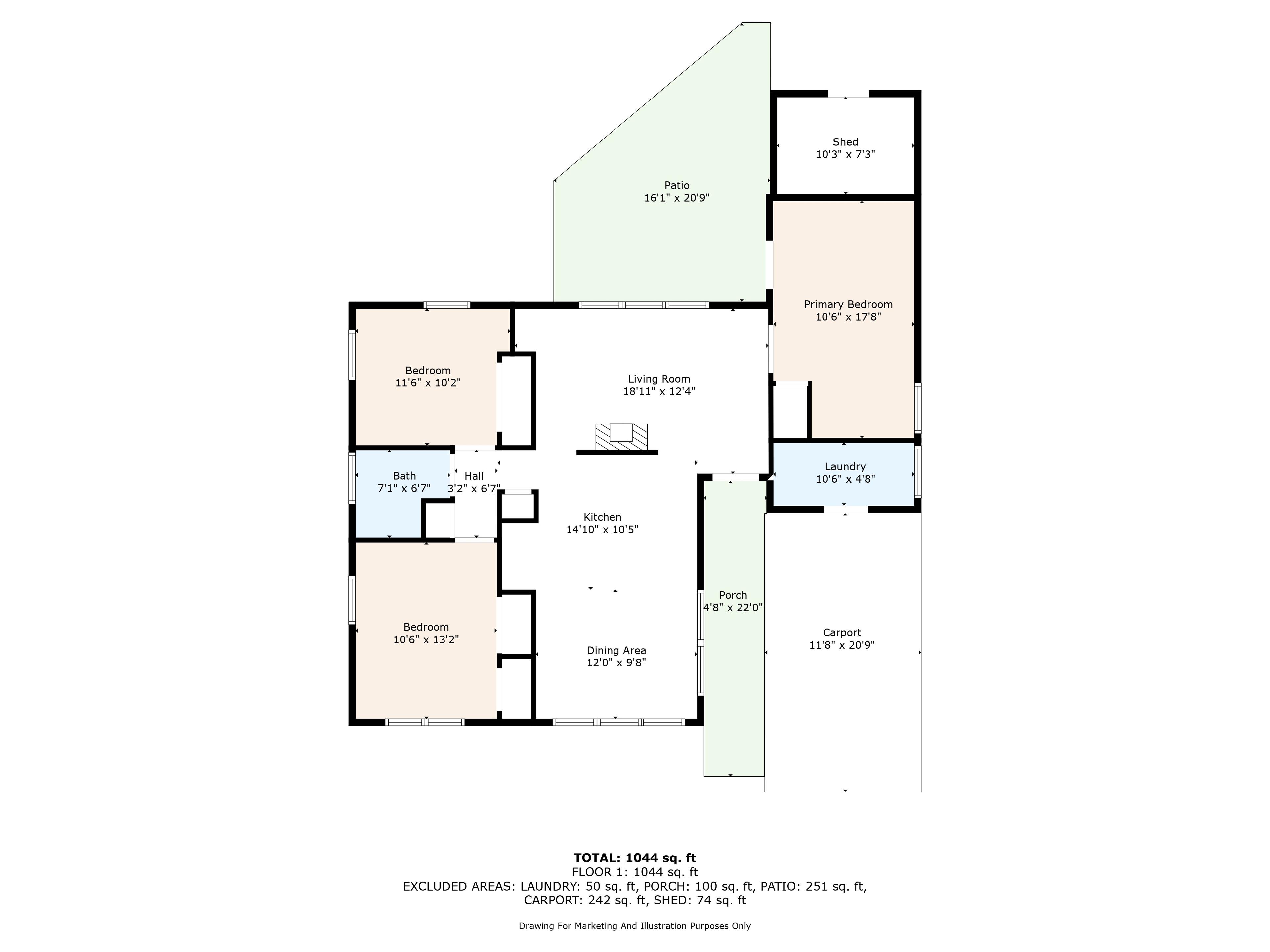 Picture of 2421 Cypress Lane, Lakeland, FL 33801
