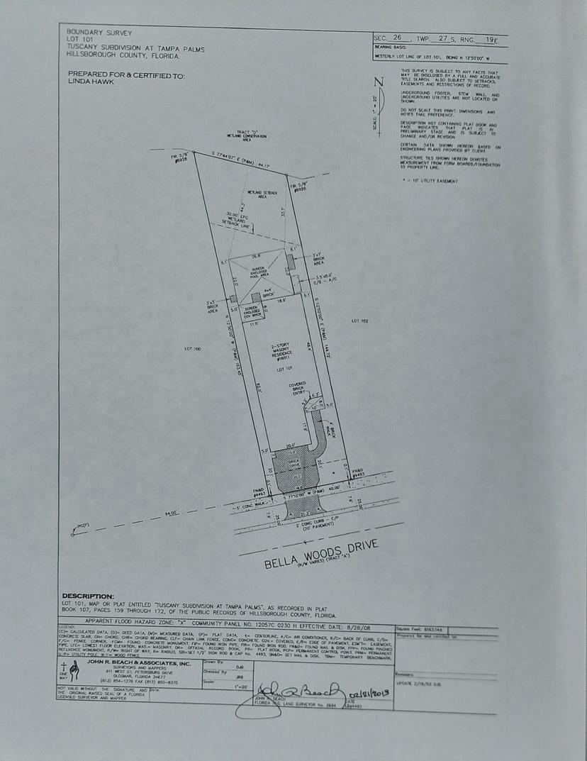 Picture of 16011 Bella Woods Drive, Tampa FL 33647